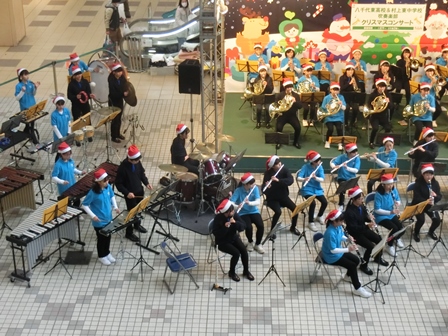 クリスマスコンサート in フルルガーデンの様子