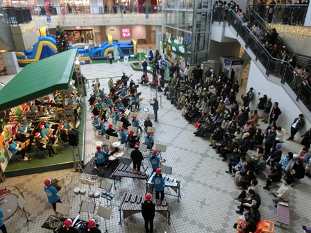 クリスマスコンサート in フルルガーデンの様子