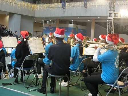 クリスマスコンサート in フルルガーデンの様子