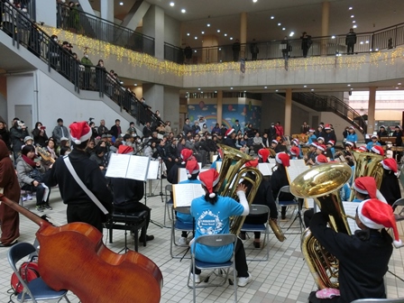 クリスマスコンサート in フルルガーデンの様子