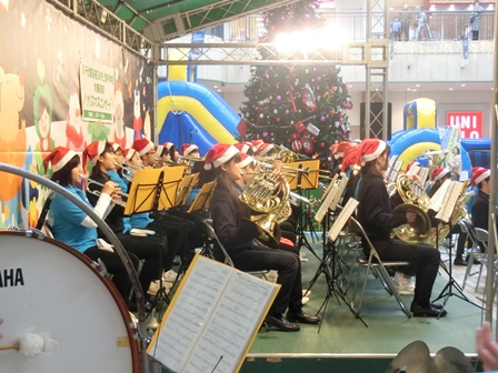 クリスマスコンサート in フルルガーデンの様子