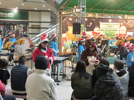 クリスマスコンサート in フルルガーデンの様子