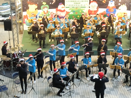 クリスマスコンサート in フルルガーデンの様子