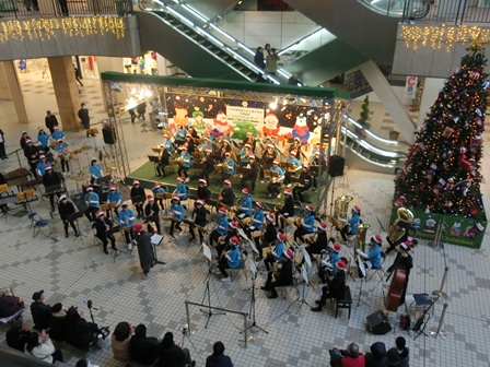 クリスマスコンサート in フルルガーデンの様子