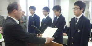 第５０回全国高校将棋選手権千葉県大会の個人戦表彰