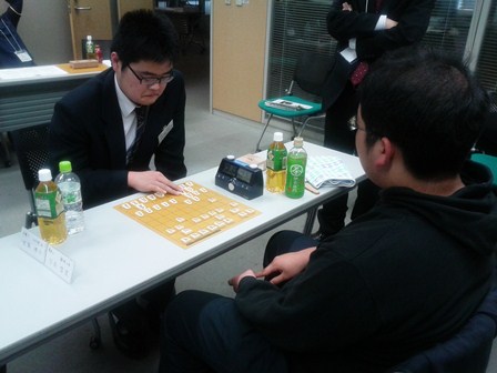 第２５回関東地区高等学校文化連盟将棋大会の様子