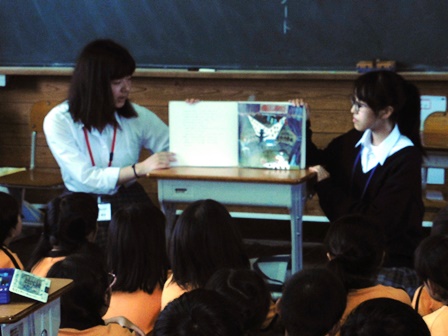 読み聞かせ研修会の様子