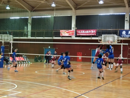 平成２８年度新人大会地区予選の様子