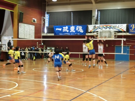 平成２８年度新人大会地区予選の様子