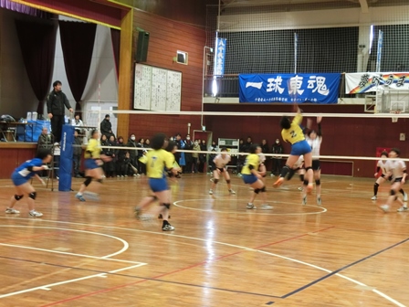 平成２８年度新人大会地区予選の様子