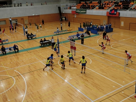 平成２８年度新人戦県大会の様子