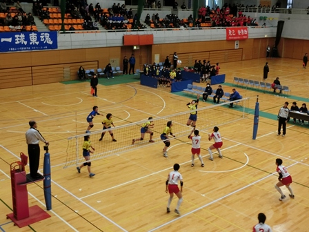 平成２８年度新人戦県大会の様子