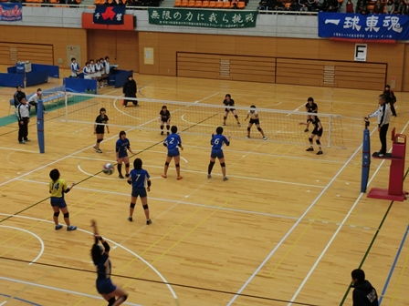 平成２８年度新人戦県大会の様子