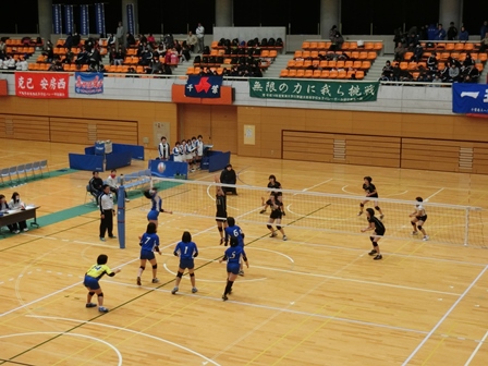 平成２８年度新人戦県大会の様子