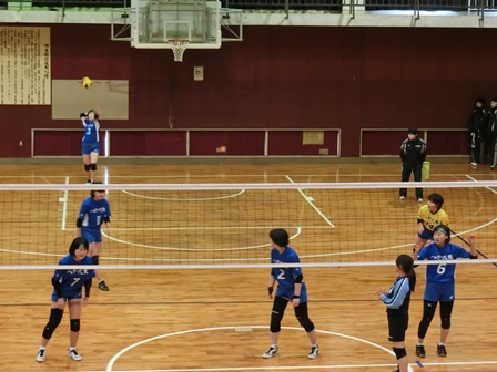 平成２９年度新人大会地区予選の様子