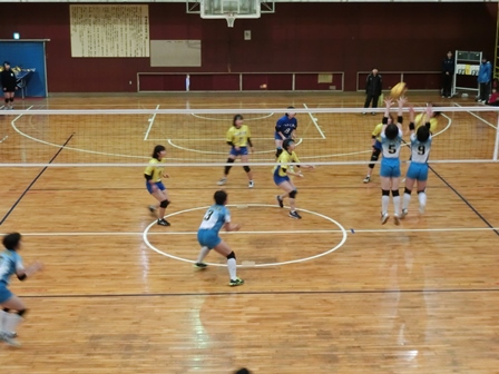 平成２９年度新人大会地区予選の様子