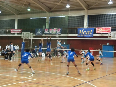 平成３０年度新人大会地区予選の様子