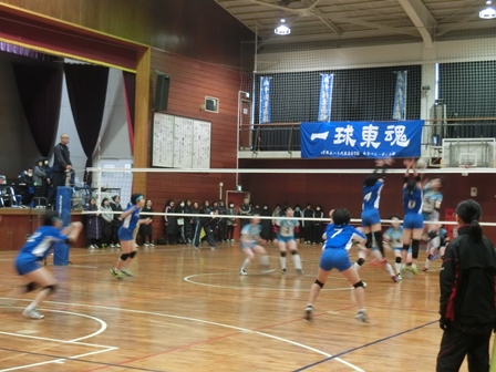 平成３０年度新人大会地区予選の様子
