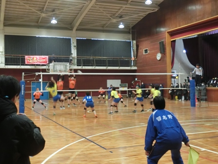 平成３０年度新人大会地区予選の様子