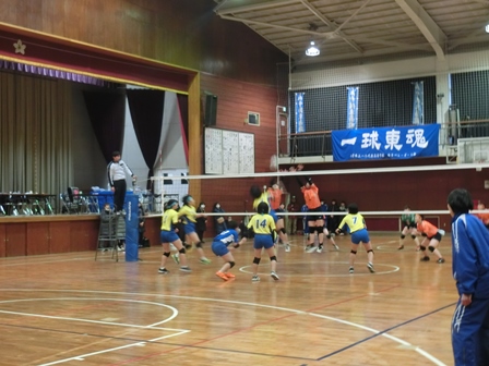 平成３０年度新人大会地区予選の様子