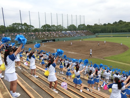 全国高校野球選手権千葉大会2回戦の様子