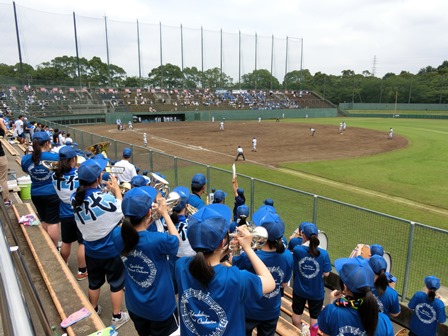 全国高校野球選手権千葉大会2回戦の様子