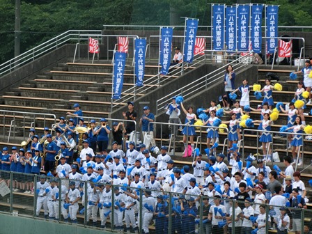 全国高校野球選手権千葉大会2回戦の様子