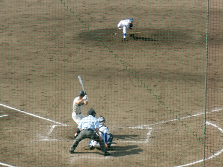 春季千葉県高等学校野球大会2回戦の様子
