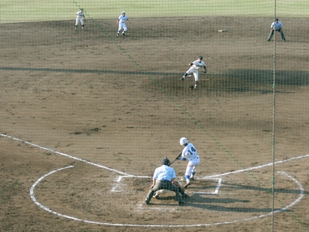 春季千葉県高等学校2回戦の様子