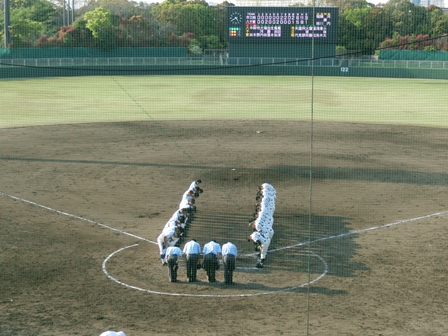 春季千葉県高等学校2回戦の様子