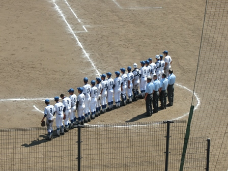 全国高等学校野球選手権千葉大会2回戦の様子
