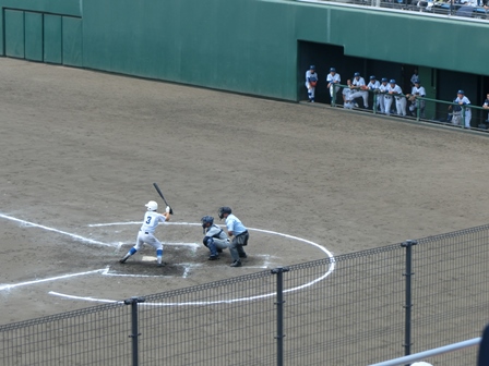 全国高等学校野球選手権千葉大会2回戦の様子