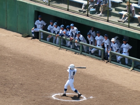 全国高等学校野球選手権千葉大会2回戦の様子