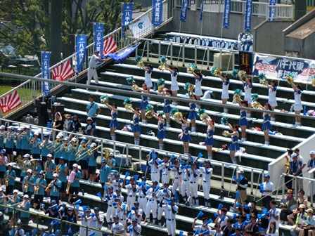 全国高等学校野球選手権千葉大会2回戦の様子