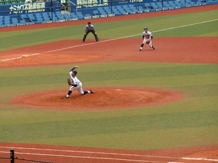 全国高等学校野球選手権千葉大会2回戦の様子