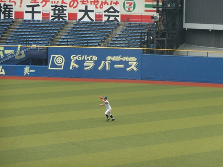 全国高等学校野球選手権千葉大会2回戦の様子