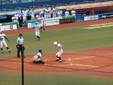 全国高等学校野球選手権千葉大会2回戦の様子