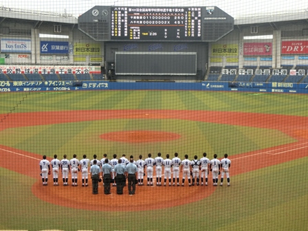 全国高等学校野球選手権千葉大会2回戦の様子