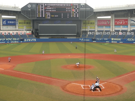 全国高等学校野球選手権千葉大会2回戦の様子
