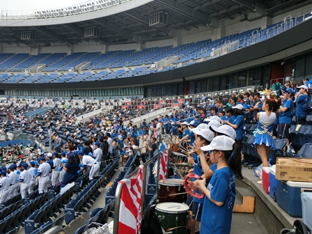 全国高等学校野球選手権千葉大会2回戦の様子