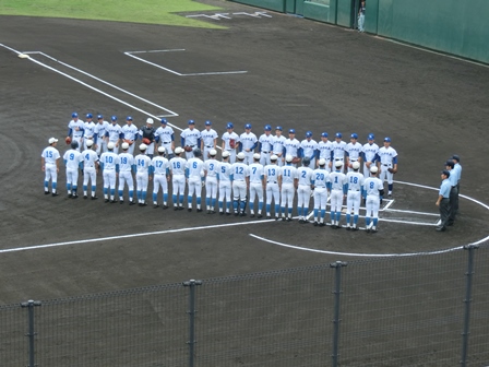 全国高等学校野球選手権千葉大会5回戦の様子