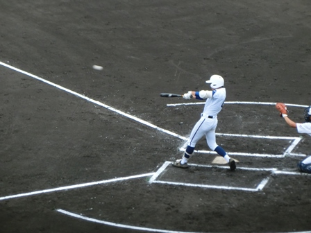 全国高等学校野球選手権千葉大会5回戦の様子