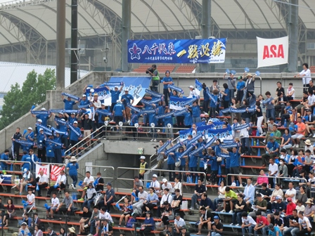全国高等学校野球選手権千葉大会5回戦の様子