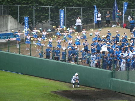全国高等学校野球選手権千葉大会5回戦の様子