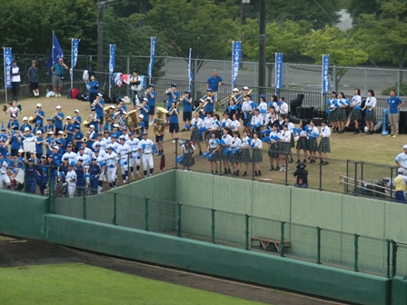 全国高等学校野球選手権千葉大会5回戦の様子