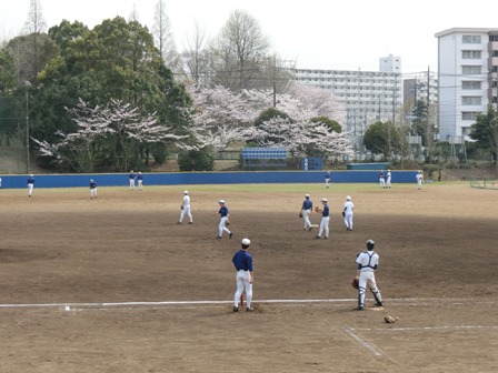 野球部　練習風景