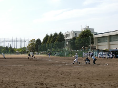 野球部　練習風景