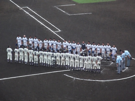 野球部　大会風景