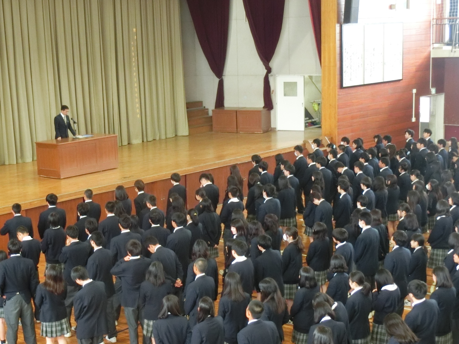 校長より 千葉県立八千代東高等学校