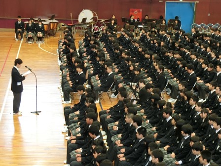 入学式の様子2016